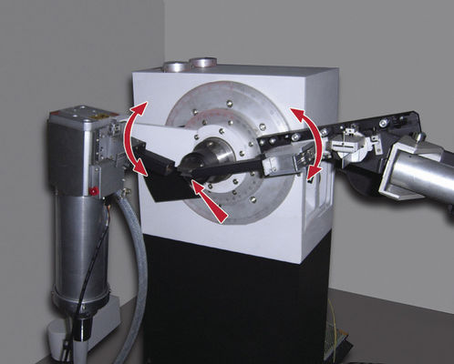 radio de exploración de 180m m, 120°/Min velocidad, 15 - difractómetro del polvo de la radiografía 60kv, XD-3